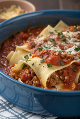 One Pot Lasagna Soup Recipe
