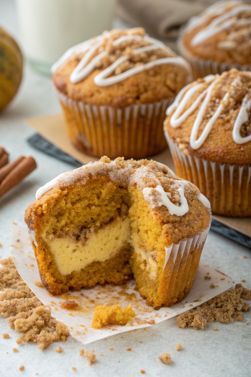Pumpkin Cream Cheese Muffins Recipe