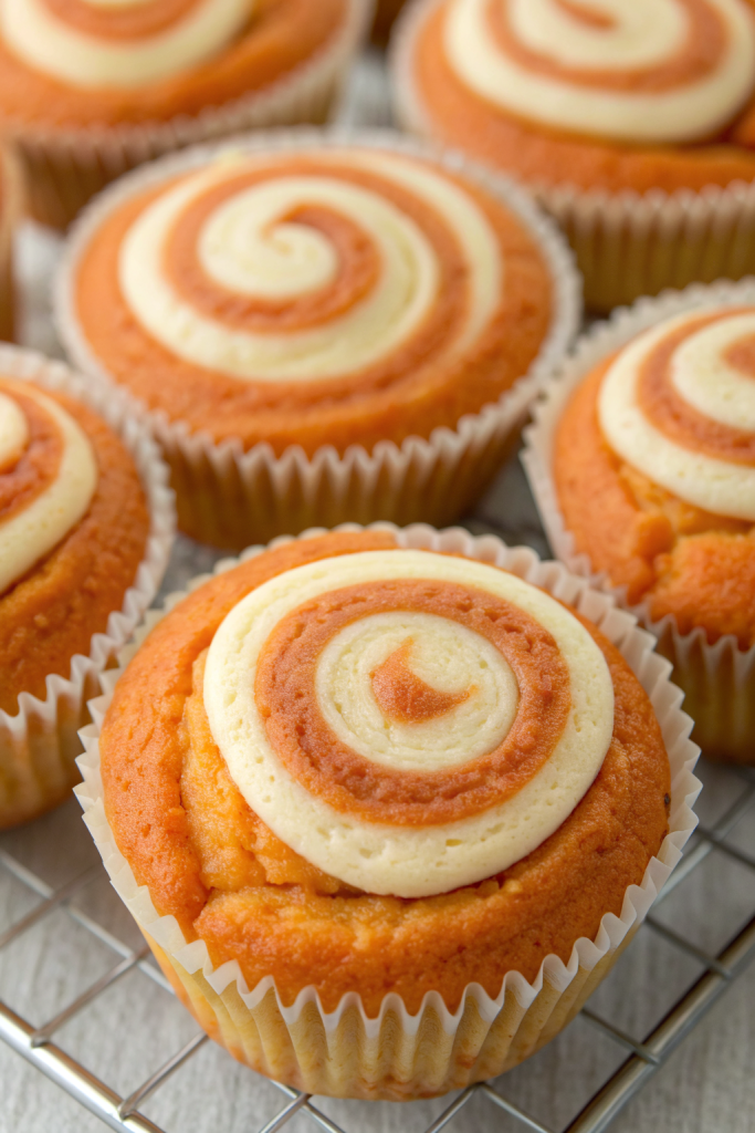 Pumpkin Swirl Muffins Recipe