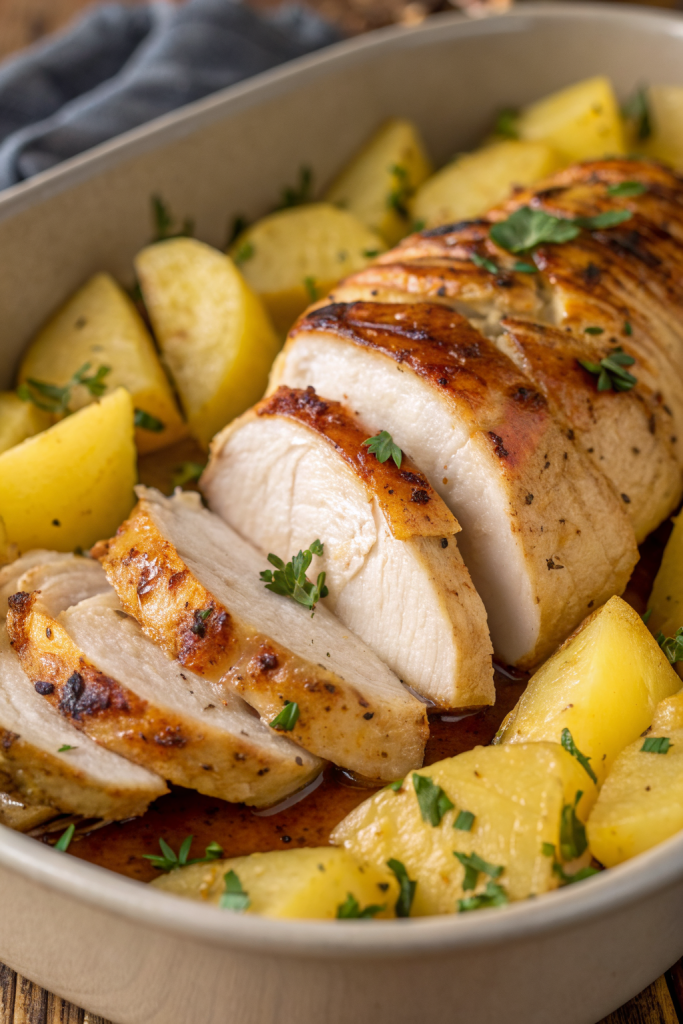 Roasted Chicken and Potatoes Recipe