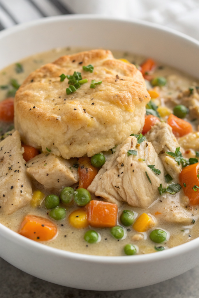 Slow Cooker Chicken Pot Pie Recipe