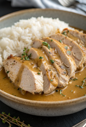 Slow Cooker Chicken and Gravy Recipe