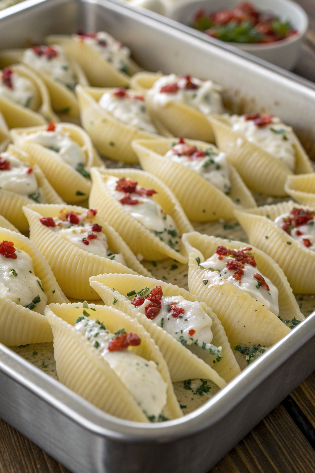 Stuffed Shells With Pumpkin Cream Sauce Recipe