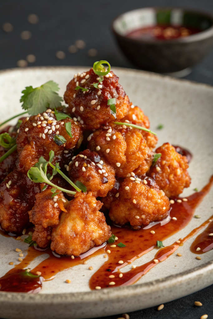 Sweet Spicy Korean Fried Chicken Recipe