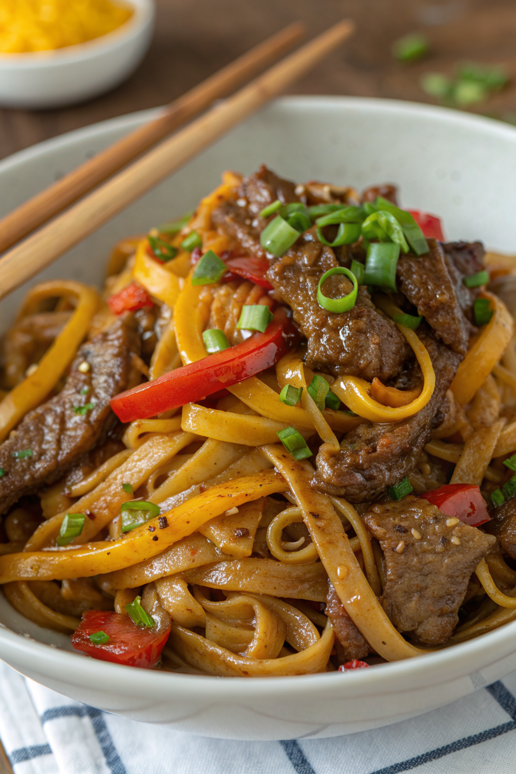 Tasty Beef Udon Stir Fry Recipe