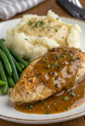 Tasty Chicken and Gravy Recipe