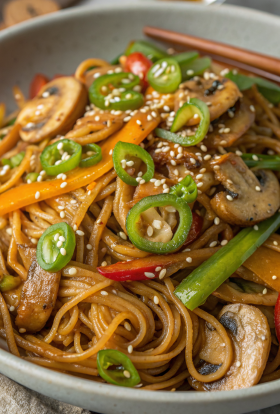Udon Noodle Stir Fry Recipe