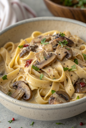 Vegetarian Mushroom Stroganoff Recipe