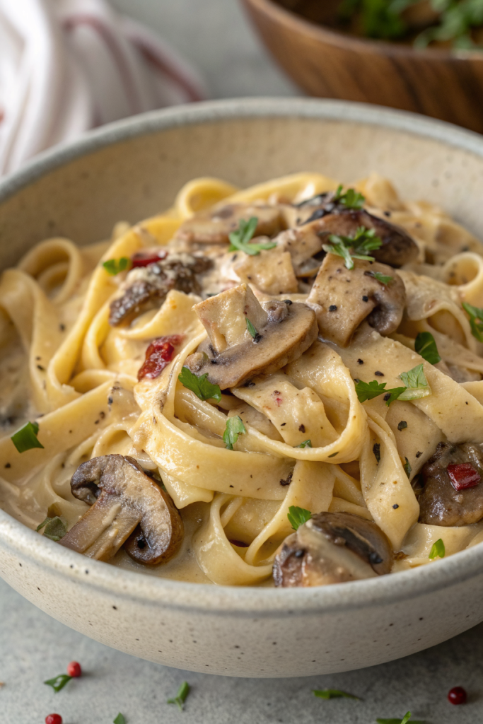 Vegetarian Mushroom Stroganoff Recipe