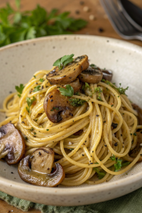 Caramelized Leek and Mushroom Gruyere Pasta Recipe