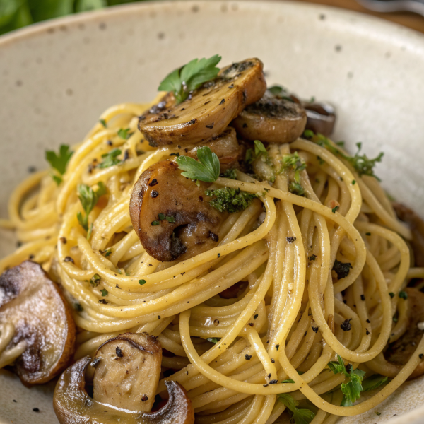 Caramelized Leek and Mushroom Gruyere Pasta Recipe