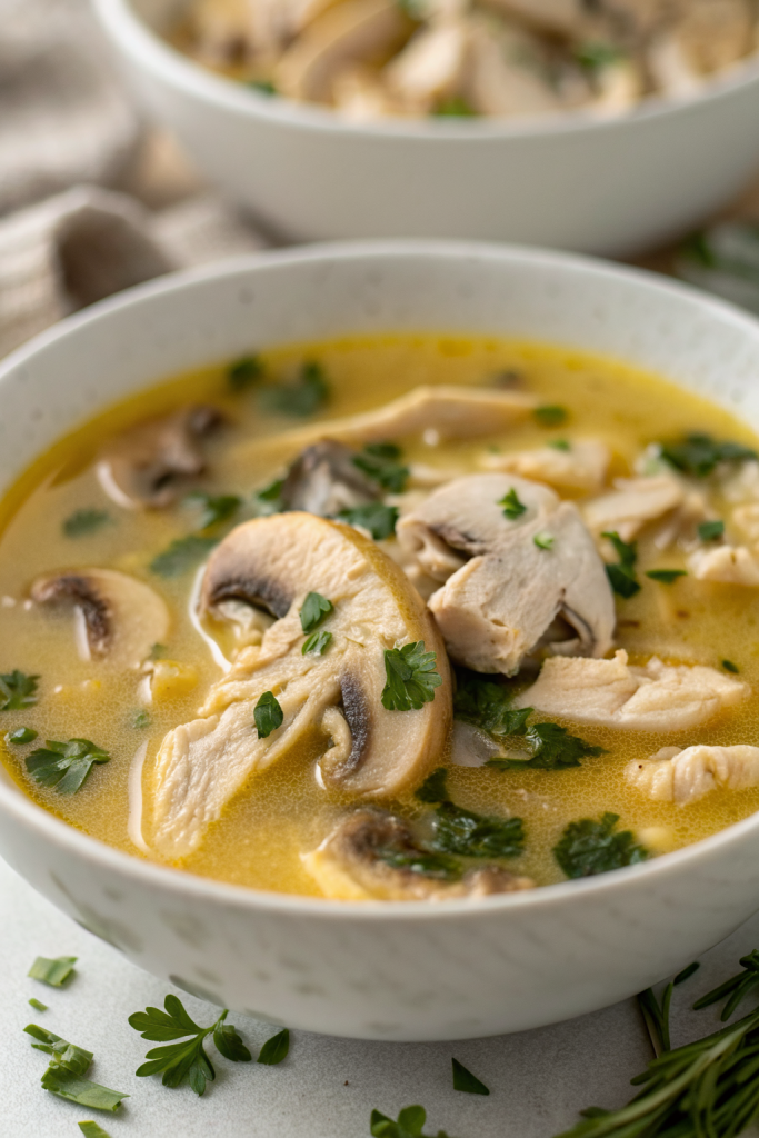 Chicken Mushroom Soup Recipe