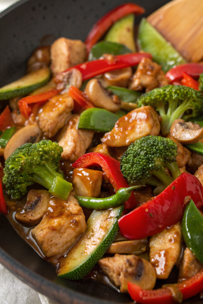 Chicken & Vegetable Stir Fry Recipe