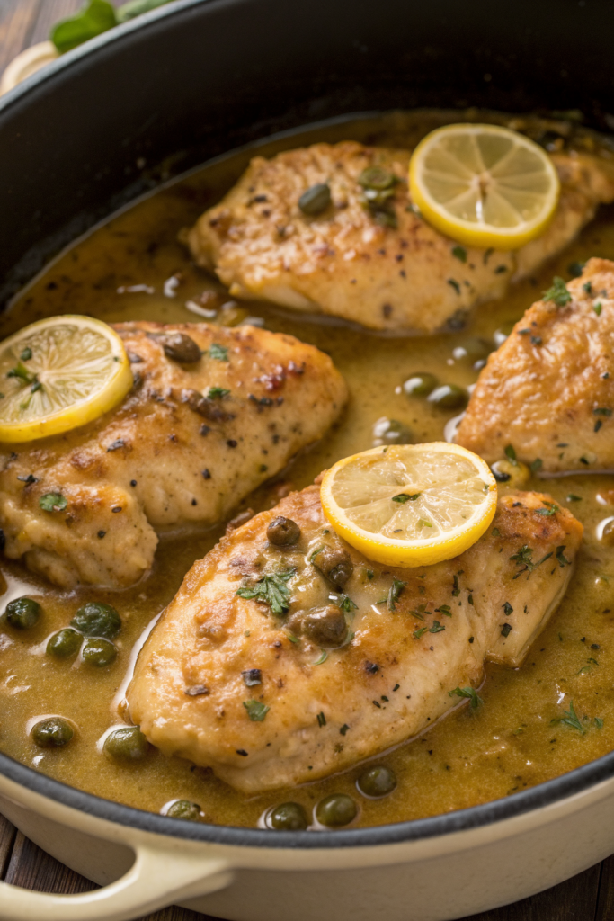 Crockpot Chicken Piccata Recipe