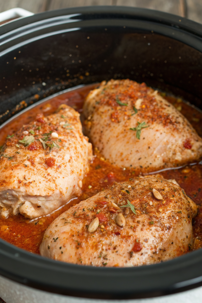 Crockpot Lemon Chicken & Potatoes