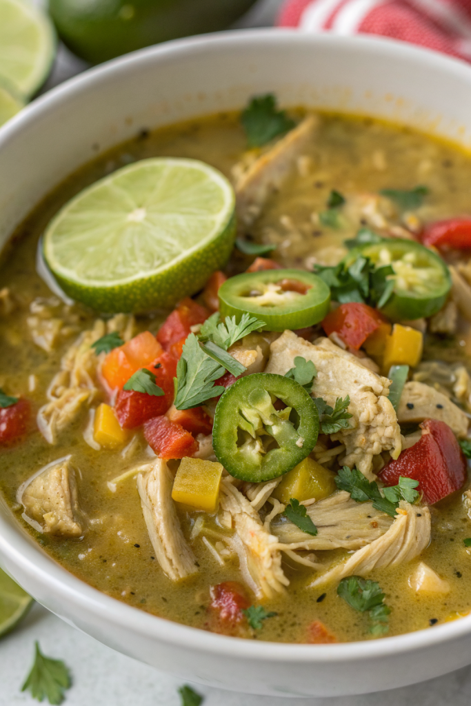 Easy Green Chile Chicken Stew Recipe