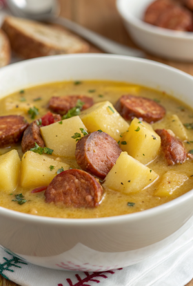Instant Pot Cajun Potato Soup Recipe