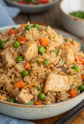 Instant Pot Chicken Fried Rice Recipe