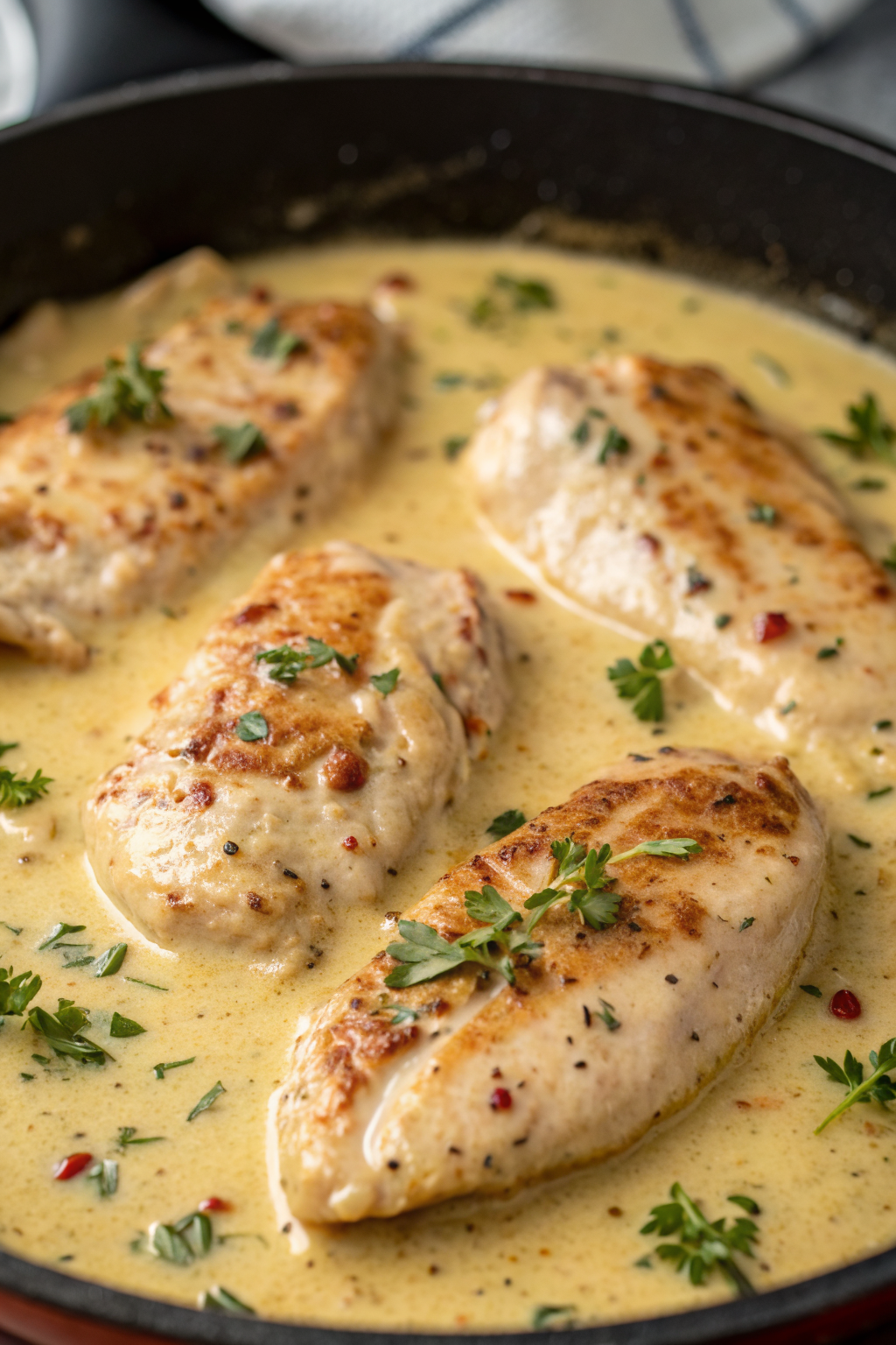 Instant Pot Garlic Parmesan Chicken Recipe