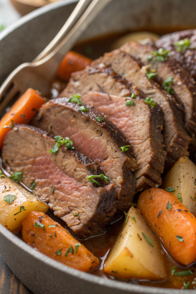 Instant Pot Roast Beef and Gravy Recipe