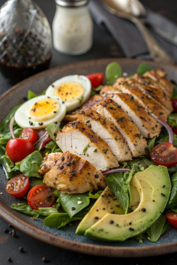 Paleo Grilled Chicken Cobb Salad Recipe