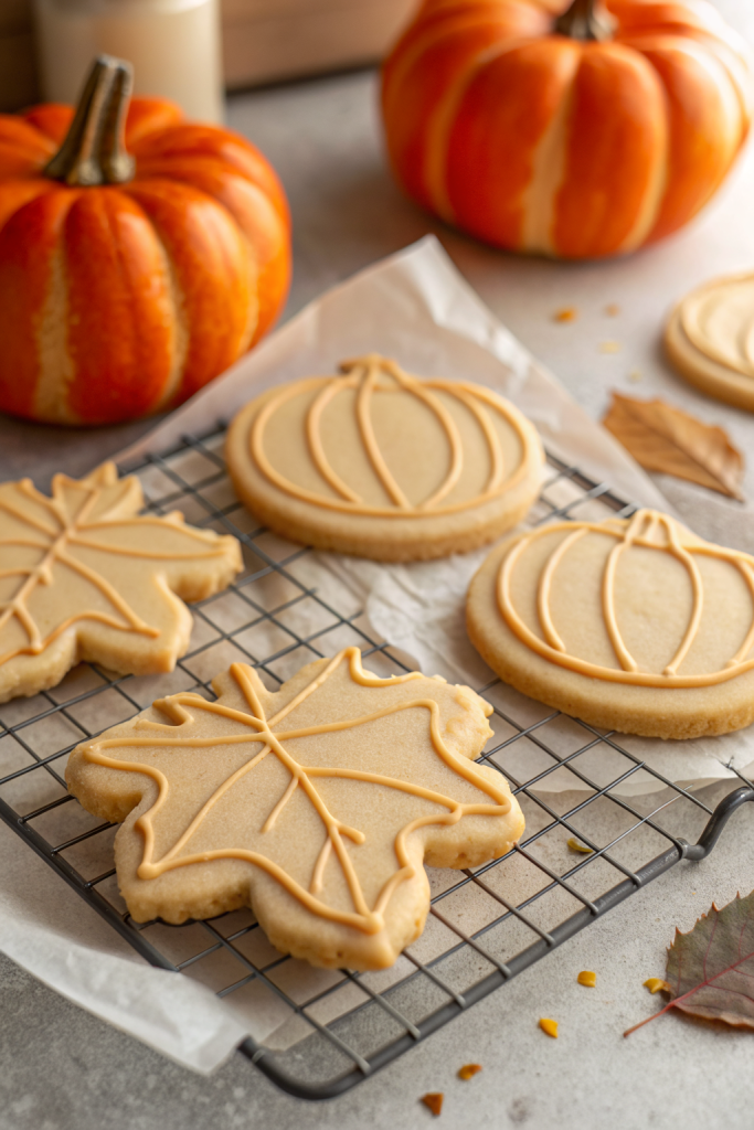 Pecan Pumpkin Spice Cut Out Cookie Recipe