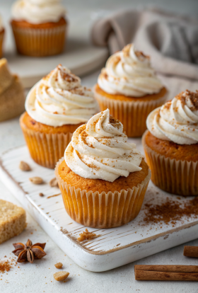 Pumpkin Cheesecake Cupcake Recipe