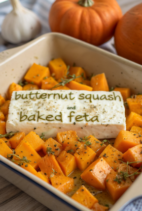 Pumpkin Feta Pasta Recipe