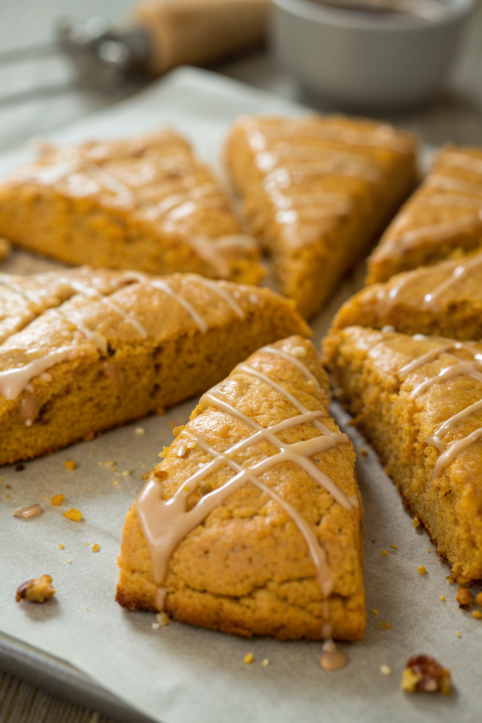 Pumpkin Ginger Scones Recipe