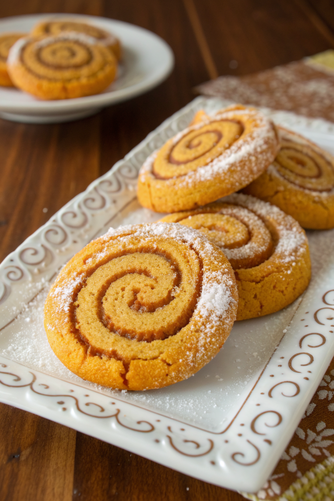 Spiced Pumpkin Shortbread Cookies Recipe